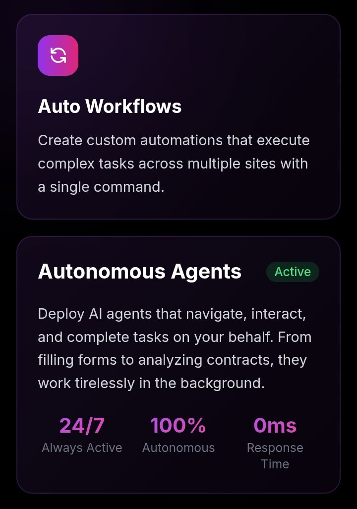 Browsr doesn’t just show data, it acts on it. With $BRWS, users can deploy agents that follow commands, monitor changes, and respond based on real logic.