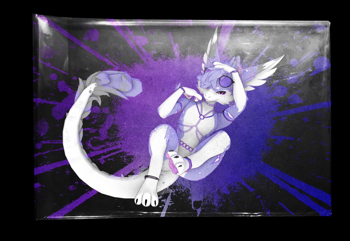 AndGoodbye1's tweet image. Why is purple looking so saucy at me 😳👉👈

@Ribbonfiddle 
#art #novabeast