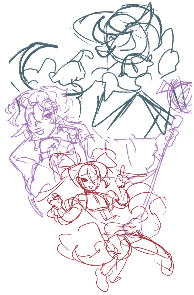 Killjoyous_'s tweet image. First sketch vs final of my smilk poster 

#cookierunkingdom