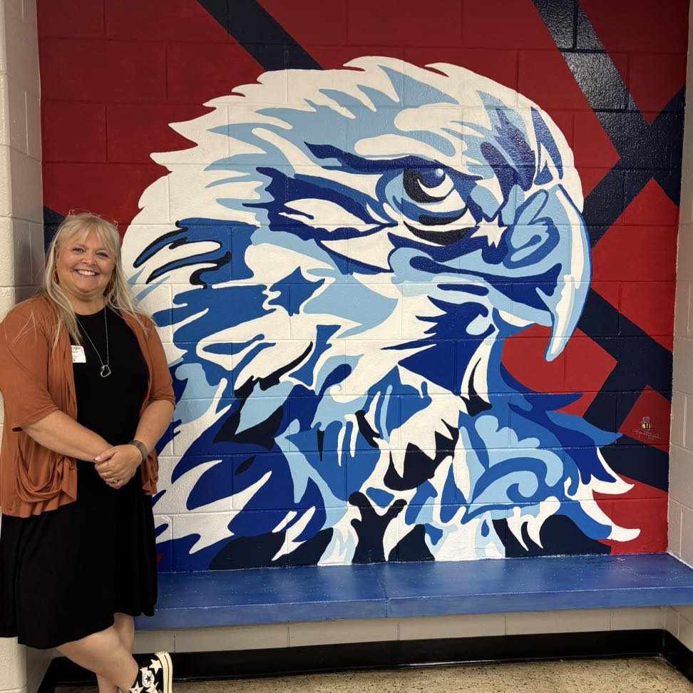 TRULY STUNNING! Check out the beautiful new mural inside the halls of Liberty Middle School!

#InspireEmpowerLead #HanoverStrong #ATraditionOfExcellence