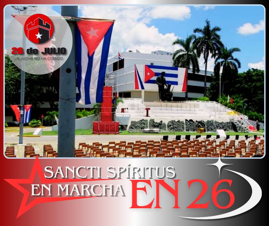 Patria es ara y no pedestal... #JoséMarti y #SanctiSpíritusEn26 no hay de otra.