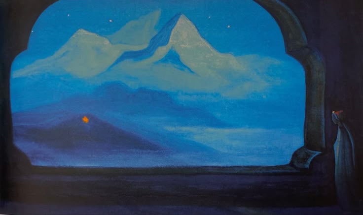 Fire (1943), Nicholas Roerich.