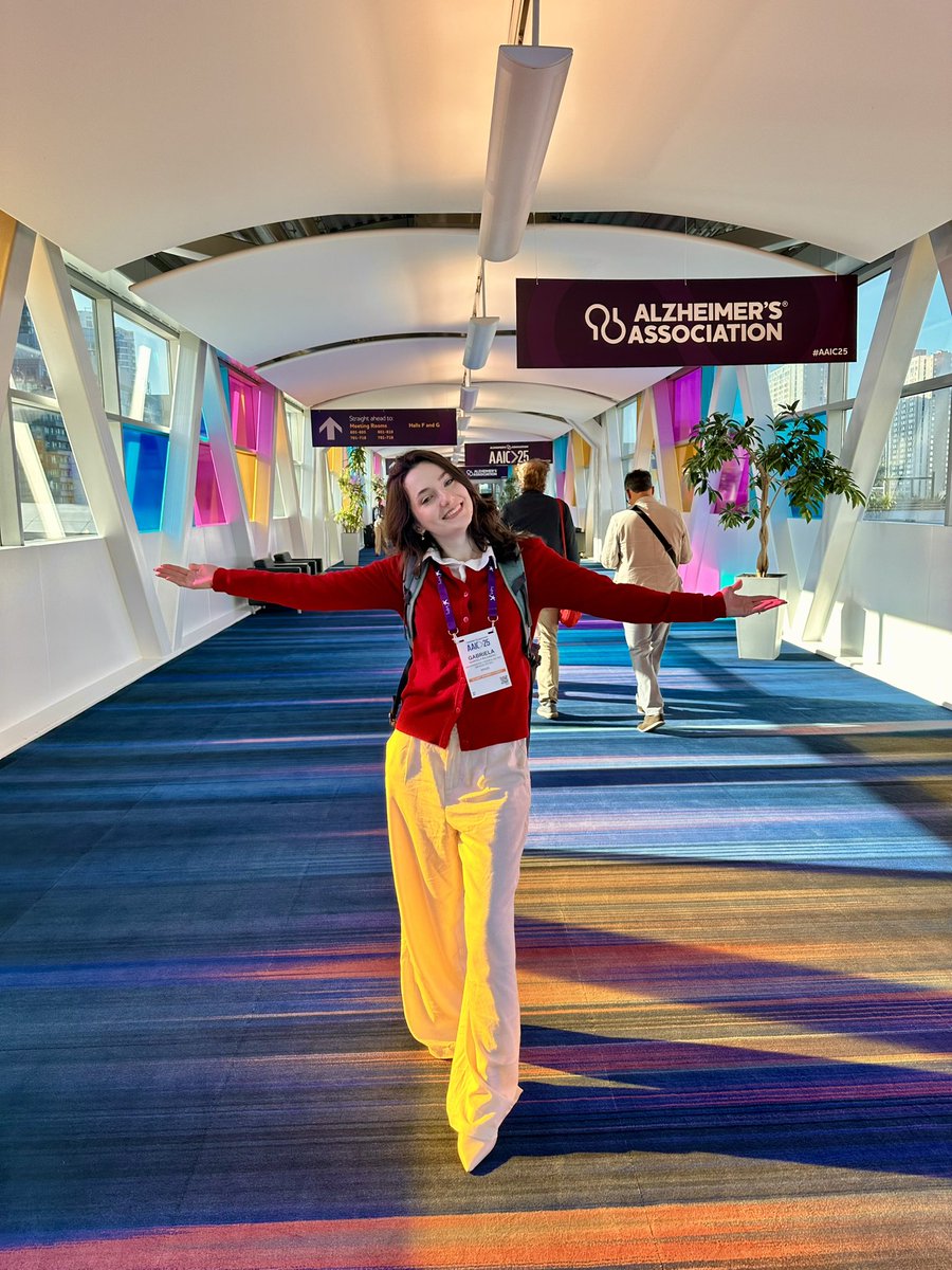 Second day of #AAIC25. This huge event brings us an incredible opportunity to explore the entire field of Alzheimer's with great quality. I am really excited about today <a href="/alzassociation/">Alzheimer's Association</a> <a href="/zimmerneurolab/">Zimmer Lab</a>