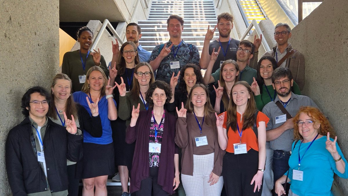 Our department had a large group of current and former NC State students and faculty meet up to attend the Society for Mathematical Biology Annual meeting in Edmonton, CA.