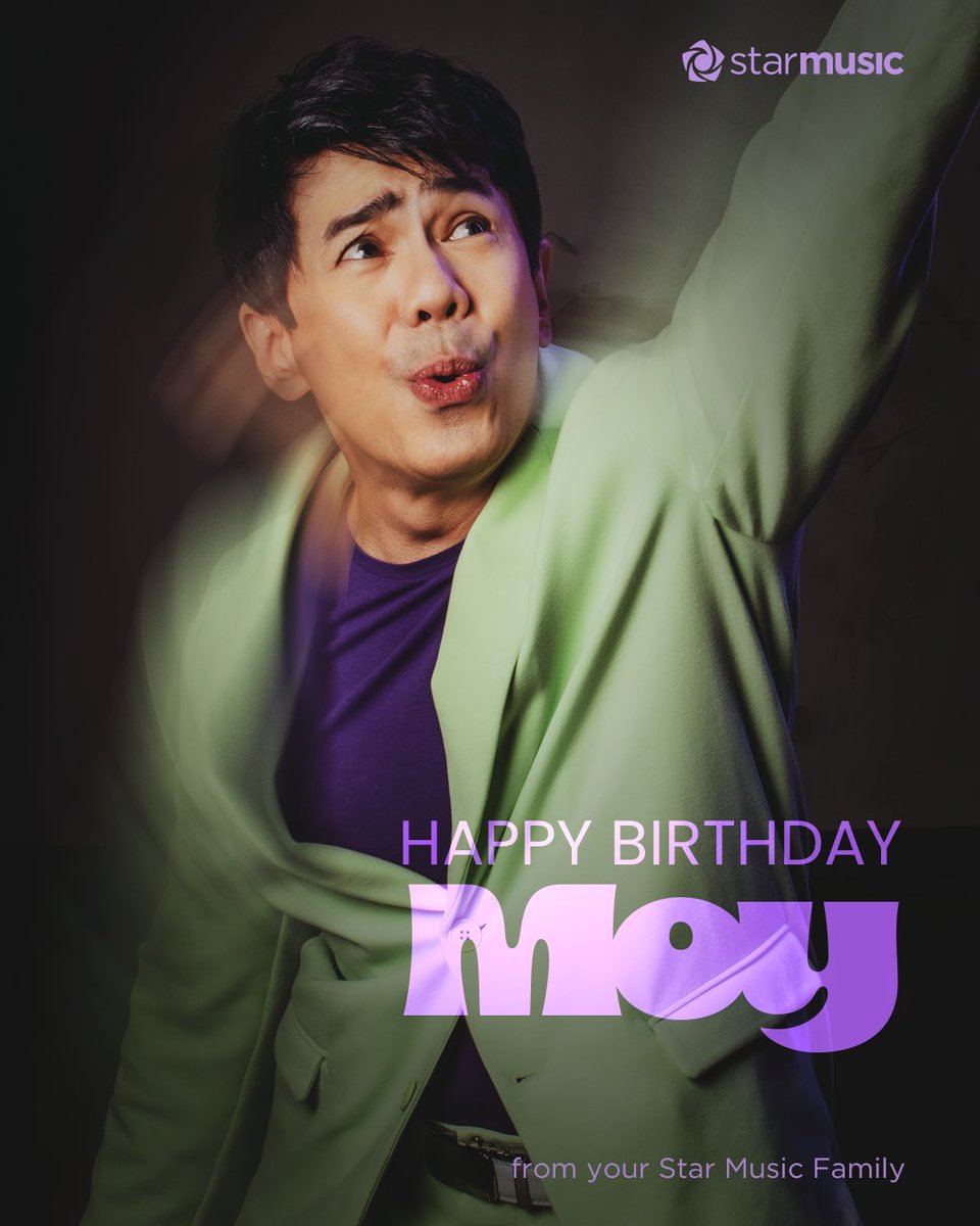 StarMusicPH's tweet image. Happiest birthday to one of the legends in the OPM scene, Moy Ortiz of The CompanY! Wishing you a fun-filled and healthy life! May God bless you always! 🎉✨🥳

Your #StarMusicPH family loves you!

#MoyOrtiz #TheCompanY
