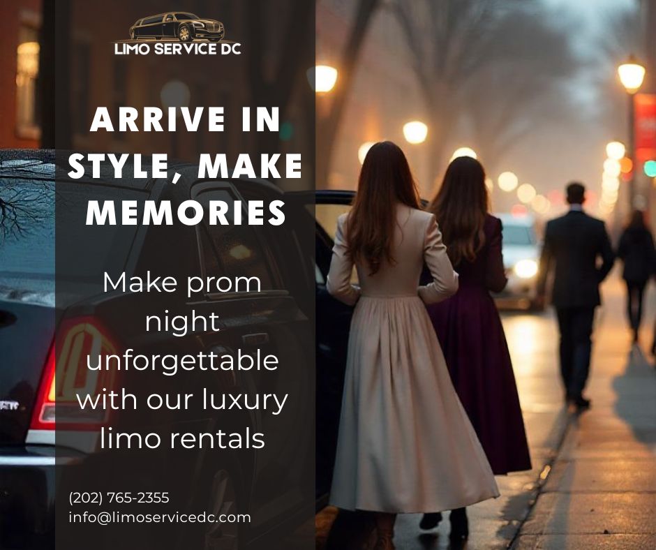 limoservicedcva's tweet image. Arrive like royalty on prom night with our stylish Prom Limo Rental.
📞Call or Text: (202) 765-2355
📧info@limoservicedc.com
Visit: bit.ly/3Z71kGe
#PromLimoRental #PromLimoService #PartyBusRentalWashingtonDC #PartyBusesDC
#DCHourlyCarService #AffordableHourlyLimoService