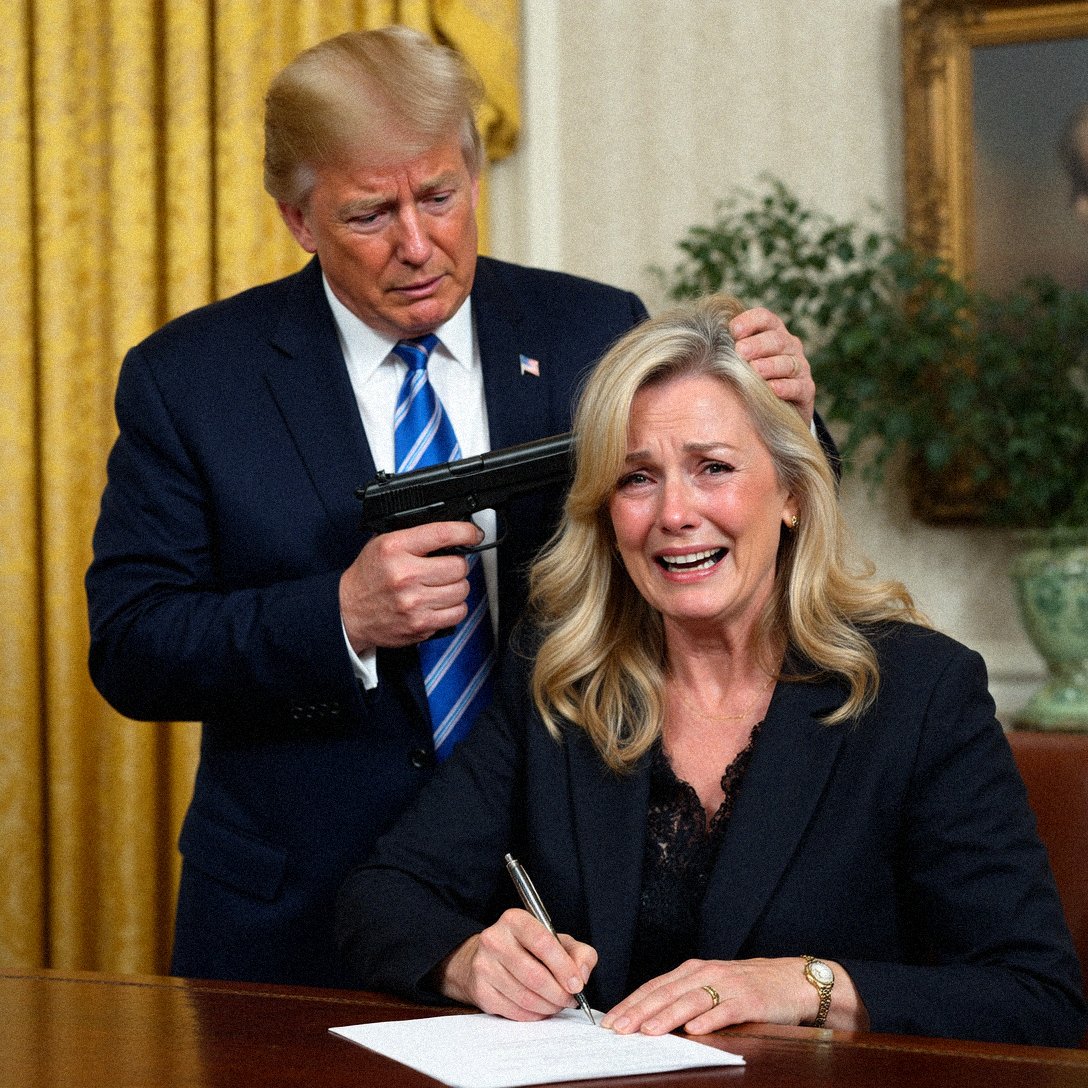 JeroenvanH's tweet image. &quot;Sign on the dotted line, toots, or I&apos;ll throw 38 million Ukrainians under the bus. I don&apos;t give a shit&quot;
