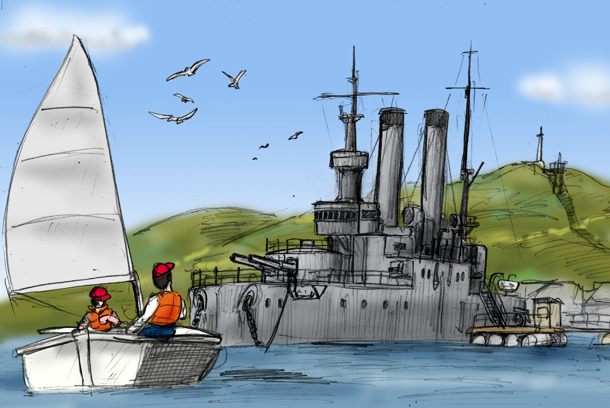 tasoku04's tweet image. ゲネラル・アドミラル・アプラクシンもスゴイ名前だと思うの。
日本とも縁深い艦です。