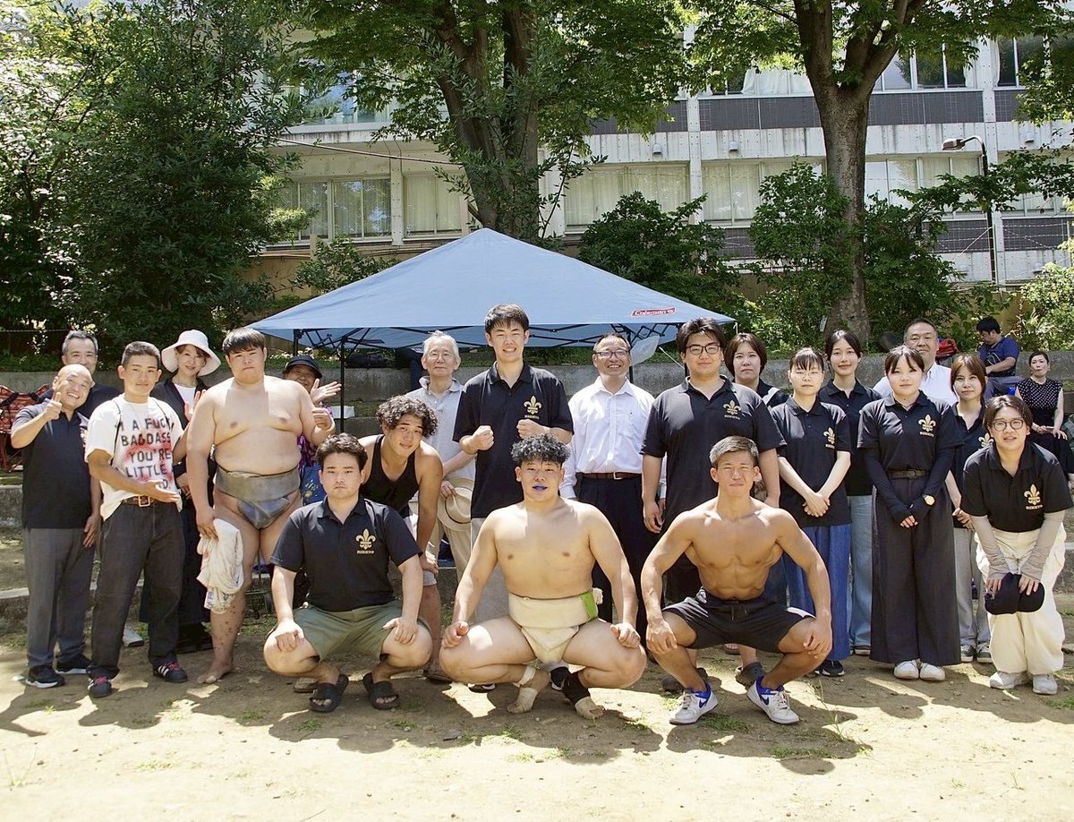 こんばんは💫立教相撲部です！
昨日の大会の結果をご報告します。

115kg未満級に出場した杉本(スポーツウエルネス1年)が敗者復活戦を勝ち進み、みごと全国大会出場を決めました🏅✨

猛暑の中、会場までお越しくださった方々をはじめ応援してくださった皆様、本当にありがとうございました！！