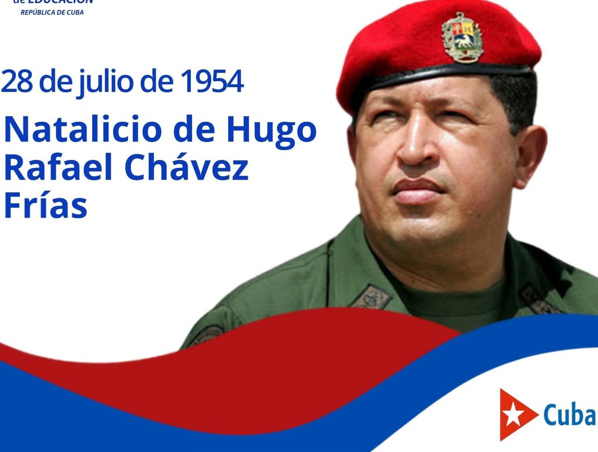 Recordamos al mejor amigo de #Cuba, un símbolo de esperanza para millones..