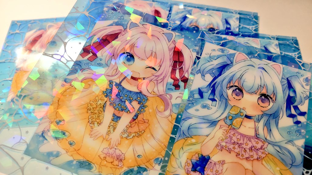 minipokatan's tweet image. 本日の20時から一般通販はじまっております🏝️🌺🏄♀️
グッズのみの販売となりますが、クリアポストカード、キラッキラで透け感が綺麗でめちゃおすすめです…!💕是非ご縁がありましたら宜しくお願い致します🛟✨✨
gallery-glad.amebaownd.com/pages/5984596/…