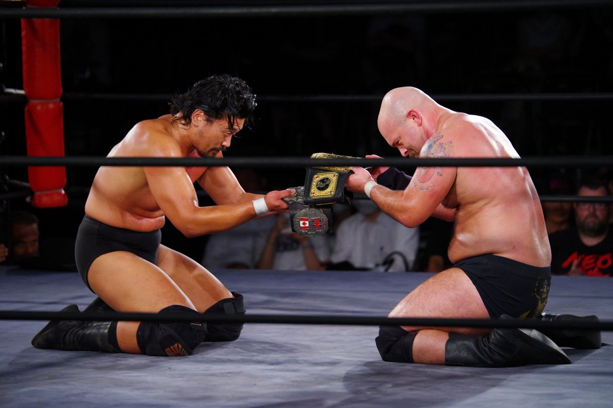 Namjunkzone's tweet image. GCW初日の新宿大会終了。
マーシャ、マイクロマン欠場は残念だったが、代打出場の樋口選手とマンダース選手のシングルは良かったな。
メインのスペルクレイジーvsトレモントはECWvsGCWがテーマ。ベテランらしいマッタリしたハードコアが趣深い。これはこれで充分楽しめたGCWだったな。
#GCWJapan