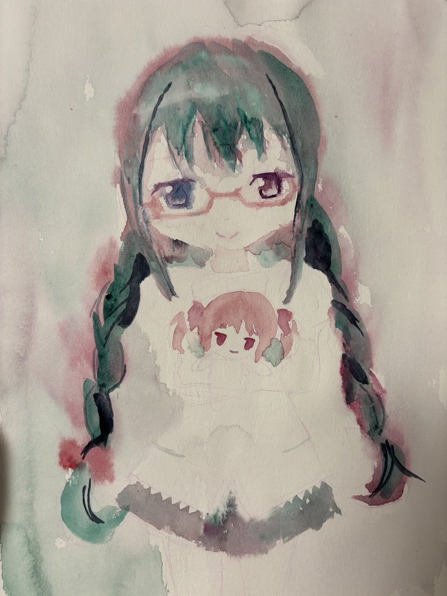 UtPyl2's tweet image. ほむほむ制作過程
まだ途中