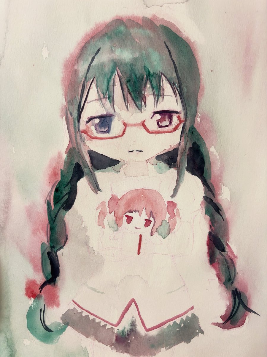 UtPyl2's tweet image. ほむほむ制作過程
まだ途中