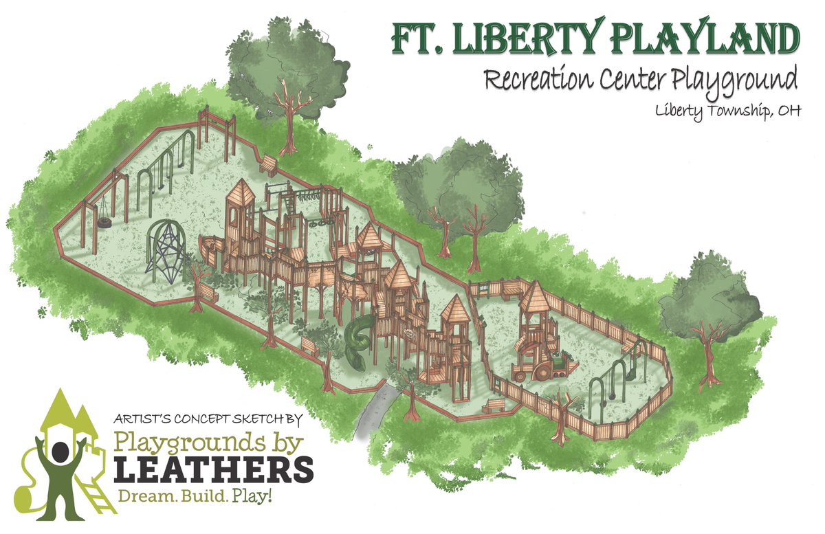 Please be advised that Ft. Liberty Playland will close temporarily for renovation August 4. This will include both park shelters. The renovation process will take several months, w/the goal of reopening the new Ft. Liberty Playland later this year, weather dependent. Thank you!