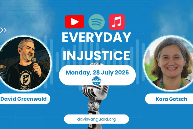 DavisVanguard's tweet image. David Greenwald interviews Kara Gotsch of The Sentencing Project on Everyday Injustice, discussing the paradox of mass incarceration in the U.S. Gotsch advocates for capped sentences, rehabilitation, and a shift in justice perception from retribution to restoration.…