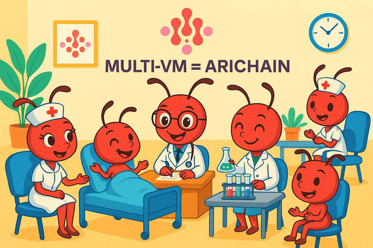 Teebebe |Arichain (@acupoftii) on Twitter photo In the Ari Hospital of the Future, teamwork heals all! With every desk buzzing and every heart smiling, the Arichain ants are proving that āMULTI-VM = ARICHAINā isnāt just tech ā itās a movement powered by collaboration, care, and community. <a href="/Desire872418/">Emmanuel | ARICHAIN</a> <a href="/Ari_Michelle9/">Michelleć
£Arichain</a> In the Ari Hospital of the Future, teamwork heals all! With every desk buzzing and every heart smiling, the Arichain ants are proving that āMULTI-VM = ARICHAINā isnāt just tech ā itās a movement powered by collaboration, care, and community. <a href="/Desire872418/">Emmanuel | ARICHAIN</a> <a href="/Ari_Michelle9/">Michelleć
£Arichain</a>