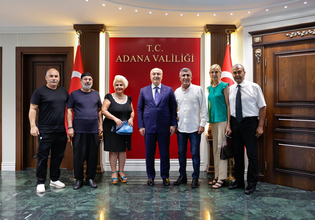 T.C. Adana Valiliği (@tcadanavaliligi) on Twitter photo Valimiz Sayın <a href="/yskosger/">Yavuz Selim KÖŞGER</a>, Hayvanların Yaşam Hakları Konfederasyonu Başkanı Nesrin Çıtırık, Kimsesiz Hayvanları ve Doğayı Koruma Derneği Başkanı Metin Yıldırım ile beraberindeki yönetim kurulu üyelerini kabul etti. Valimiz Sayın <a href="/yskosger/">Yavuz Selim KÖŞGER</a>, Hayvanların Yaşam Hakları Konfederasyonu Başkanı Nesrin Çıtırık, Kimsesiz Hayvanları ve Doğayı Koruma Derneği Başkanı Metin Yıldırım ile beraberindeki yönetim kurulu üyelerini kabul etti.
