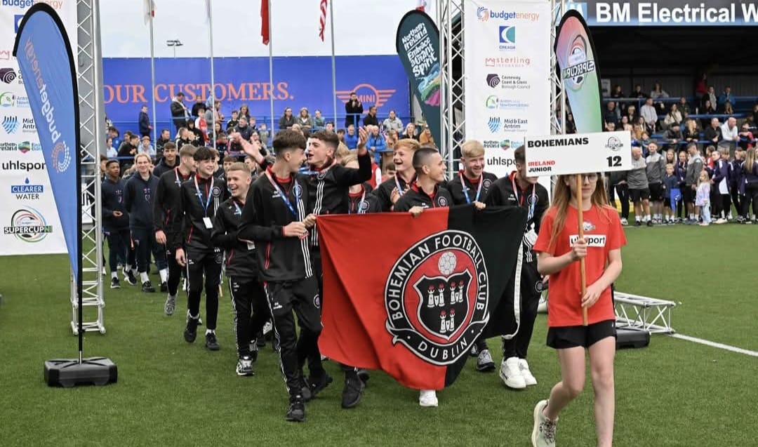 Bohemian FC Academy and Underage Sections (@bfcunderage) on Twitter photo ❤️🖤 The Bohs MU14s kicked off their <a href="/SuperCupNI/">Budget Energy SuperCupNI ⚽️🏆</a> campaign today with a 4-1 win over Fermanagh. Well done boys. 👏 ❤️🖤 The Bohs MU14s kicked off their <a href="/SuperCupNI/">Budget Energy SuperCupNI ⚽️🏆</a> campaign today with a 4-1 win over Fermanagh. Well done boys. 👏