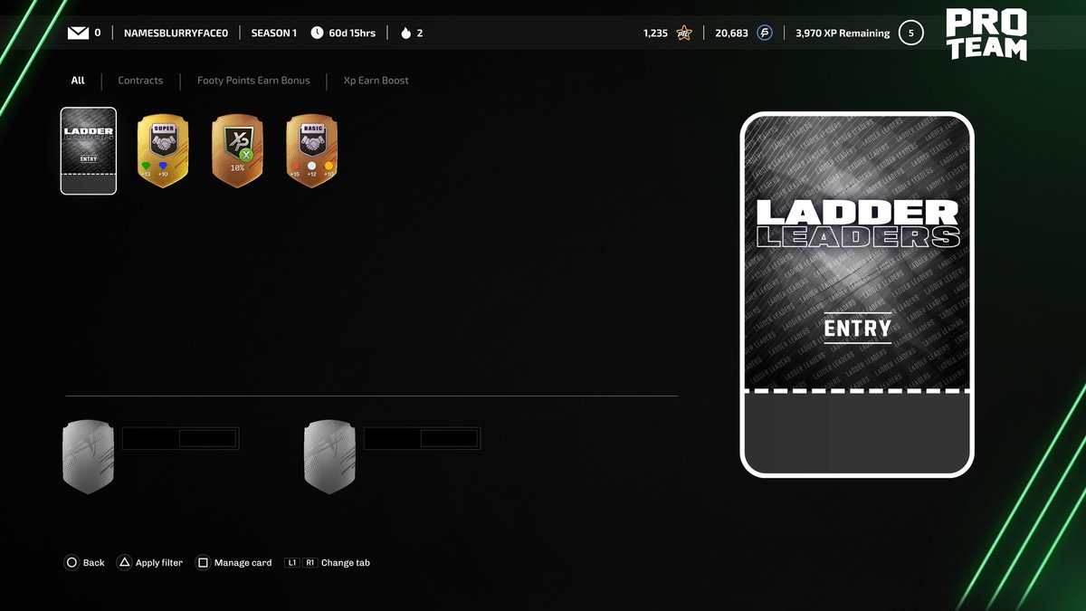 RL26UK's tweet image. People have asked about Ladder leaders entry
Ladder Leader Mode refers to a feature or mode where players compete to climb the in-game ladder, likely by winning matches and accumulating points
NOTE - This mode is currently unavailable but will be coming soon.
#Rugbyleague26…