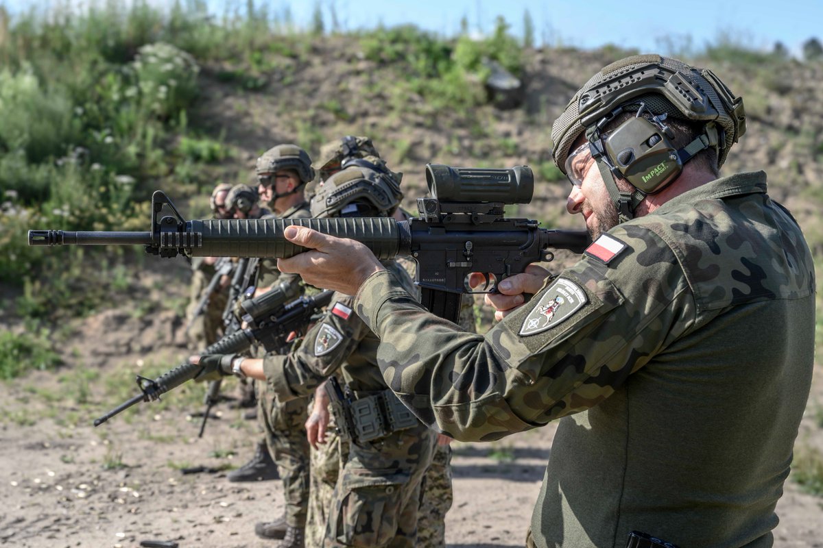 As a unified and cohesive combat force, we integrate the expertise and capabilities of multiple NATO nations in steadfast support of Latvia's national defense. 

#StrongerTogether #FriendsPartnersAllies #WeAreNATO #NATO