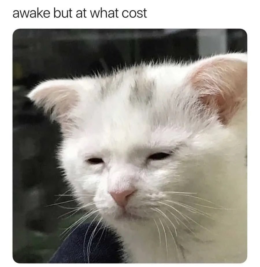literally me at the moment. someone hook me up to the coffee IV stat, pls &amp; tyvm