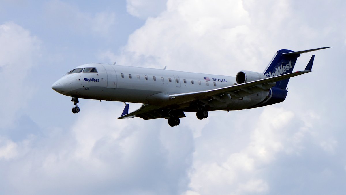 PNS_Spotter's tweet image. Bombardier CRJ-200LR
@SkyWestAirlines 
@flypensacola 2025-07-21