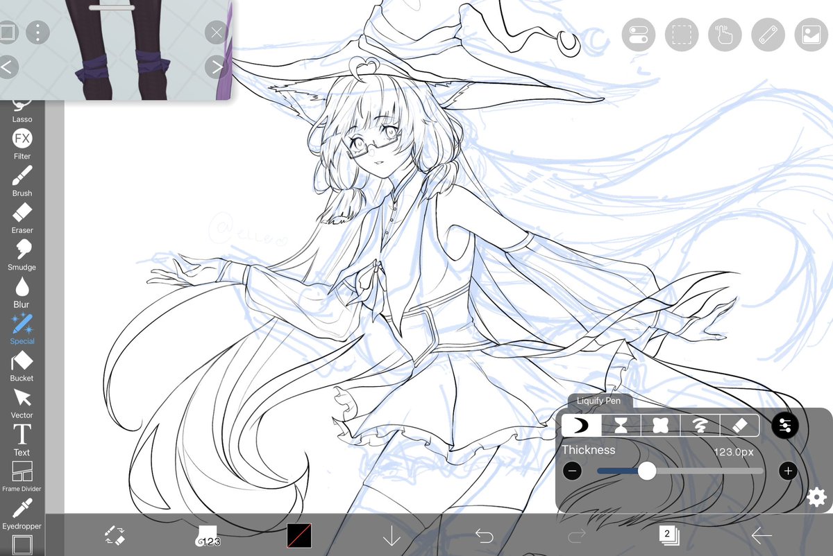 vanillashakelle's tweet image. we experienced a power outage for like 2 hrs or so ;-; gave me time to finish my lineart tho!&gt;&lt; will proceed with color blocking tomorrow! In the mean time, keep safe filo moots🙏🏻