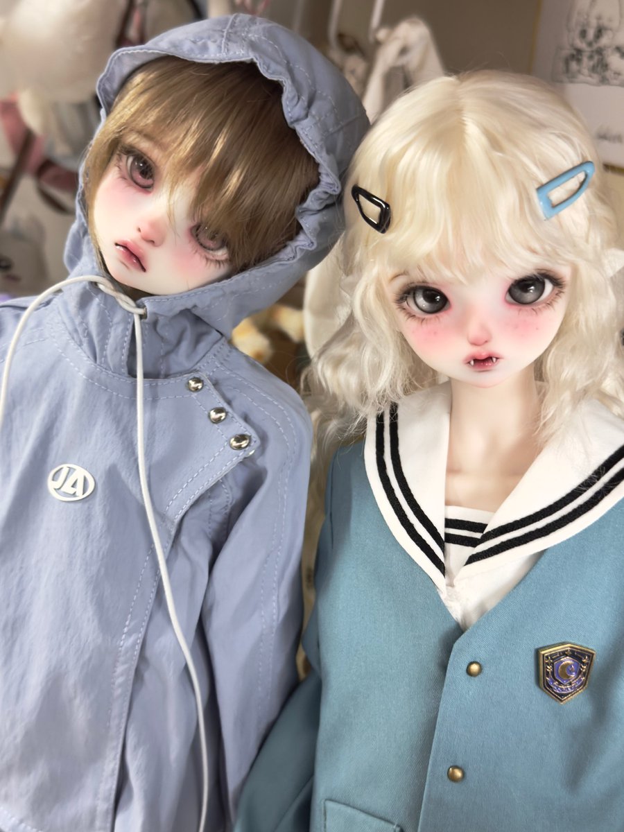 앙겔로그 유니스

两个幼稚鬼👻
#bjd #bjddoll #dollclothes  #dollwigs #peakswoods #bee
#peakswoodsbee #eunice #angelogue #angeloguedoll #angelogueeunice