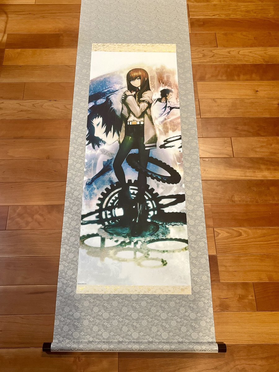 シュタゲ15周年という事で過去のやつをサルベージ
1枚目: 15周年アニバーサリーの時の
2枚目: ↑のメッセージ書いたもの
3枚目: 化物語コラボでAnimaxCafeに行ったとき
4枚目: 掛け軸を買ったときのもの

いやはや、めでたいね🎉

#シュタゲの日