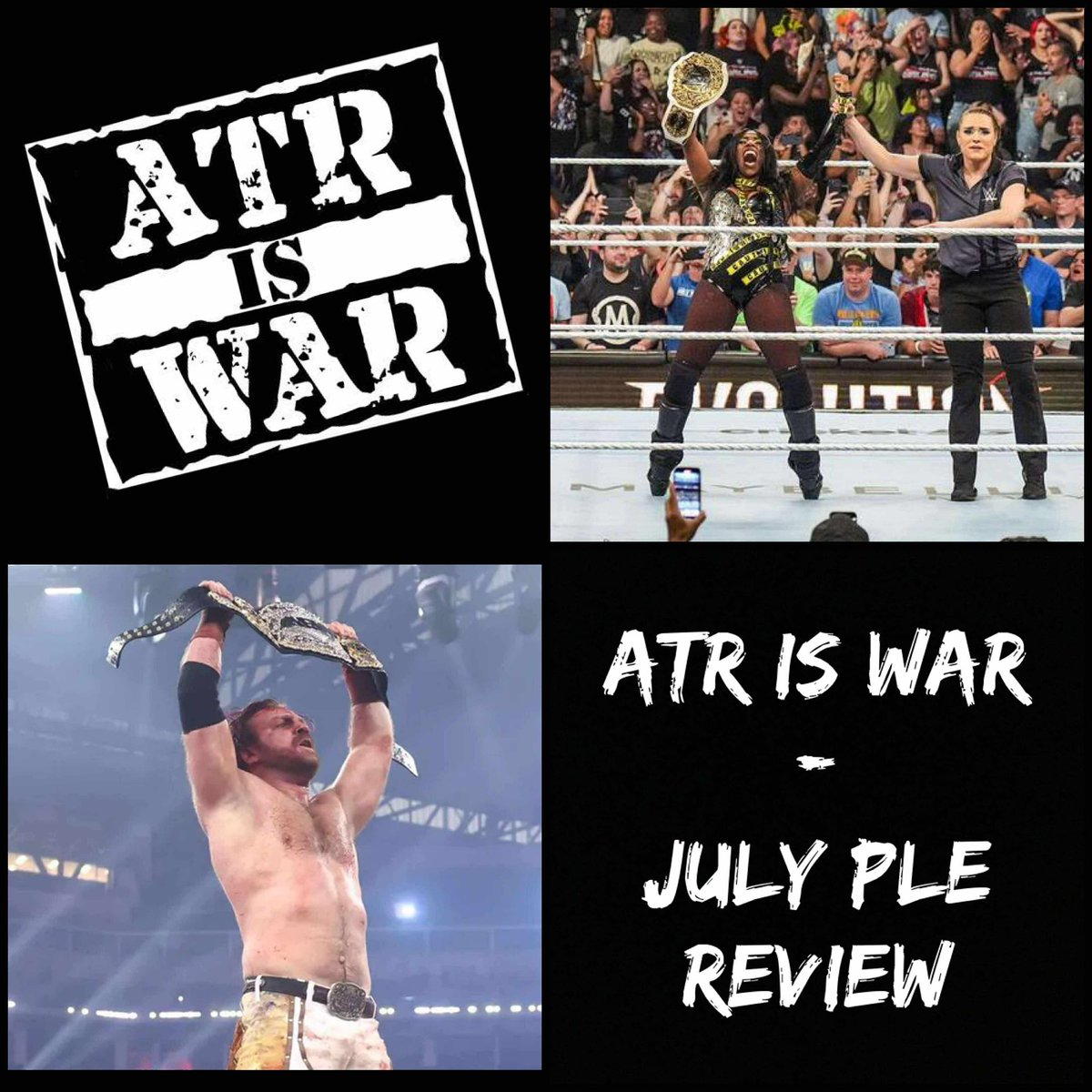 AboveTheRing's tweet image. ATR is WAR #Podcast - July PLE Review

@TheSLBOfficial, @ScottyJStream, and @Wrestling_Fan_9 sit down and discuss the results from all the PPVs and PLEs from July for #WWE, #AEW, #WWENXT, and #TNA!

youtu.be/3D2ZZZ-tnUE