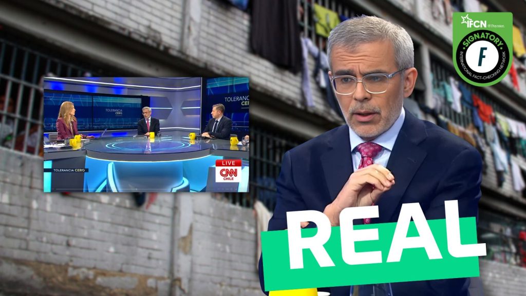🔎 #FactChecking | En Tolerancia Cero, el ministro de Seguridad Pública, Luis Cordero afirmó que hay más de 61 mil personas privadas de libertad, de las cuales un 16% son extranjeras. Fast Check CL califica la afirmación como ✅#Real.

No te quedes solo con esta bajada 👇