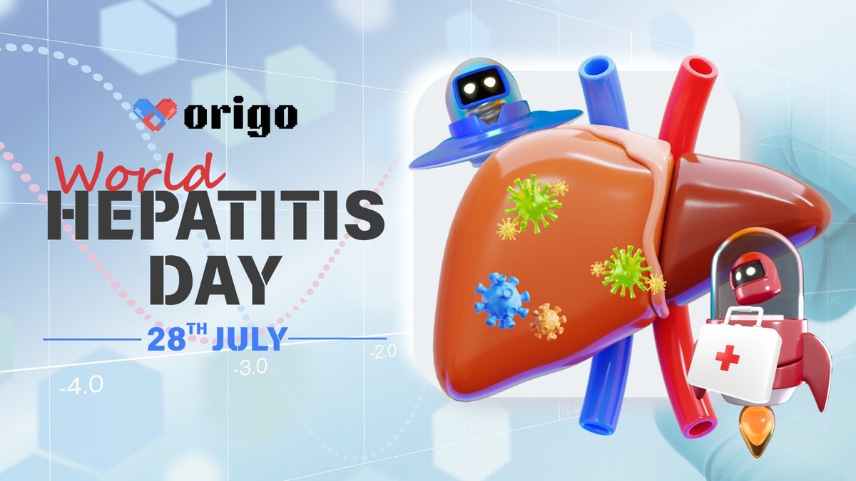 OrigodotFun's tweet image. Do you know that millions around the world still face the silent threat of viral hepatitis, often undiagnosed and often misunderstood?
It’s not just a liver issue but a global health challenge ⚠️
This #worldhepatitisday2025 is a call to action
🔎 Raising awareness
💉 Promoting…