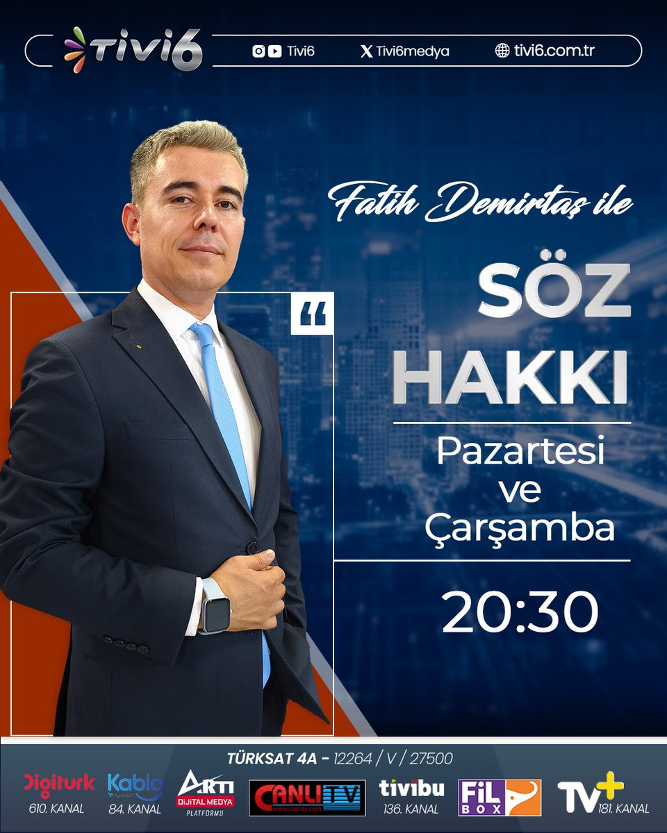 Türkiye’nin dört bir yanından alevler yükseliyor, orman yangınlarının sonu gelmiyor…
Nerede hangi hatalar yapılıyor, büyük felaketin önüne neden geçilemiyor? 
'Terörsüz Türkiye Komisyonu' kuruluyor: Hangi partiden, kaç vekil yer alacak? 

<a href="/sozhakki06/">Söz Hakkı</a> #SözHakkı #Tivi6