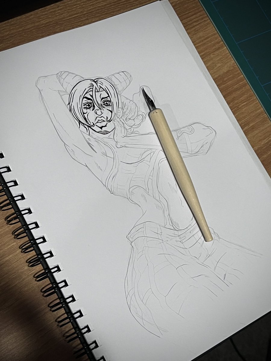 GM Web3 ! Heres what I have been working on! Putting my gestures and perspective studies to use. Sketched &amp; ready for the G-Pen.

Remember “Art takes time — Monet grew his garden before he painted them” - Atticus

Slow cooks allow us to reach as close to perfection. Keep grinding