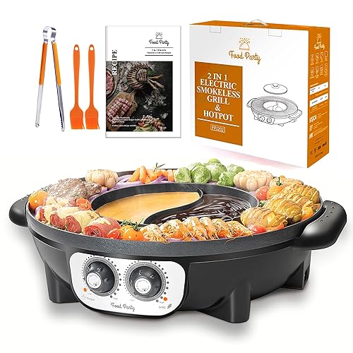 TiffanyWitcher's tweet image. I just received a contribution towards Food Party Hot Pot Electric and BBQ Grill Smokeless 2 in 1 Chinese Hotpot with Divider Shabu Shabu Hot Pot Korean BBQ  from Anonymous via Throne. Thank you for tossing a coin to this Witcher! throne.com/tiffany #Wishlist #Throne