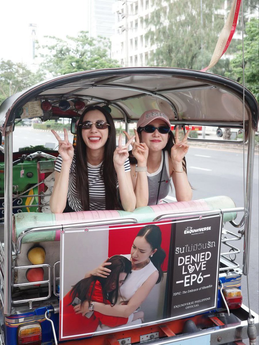 EnJuniverse's tweet image. Thank you for coming to our first ever project 😭💙
We thought it was a surprise for the both of you...
Little did we know — it&apos;s us who got surprised instead 😩🛺

From TukTuk ads to unforgettable memories —
Thank you for making it extra special.

ENJUNIVERSE PH OFFICIAL 🫶🏻💕…