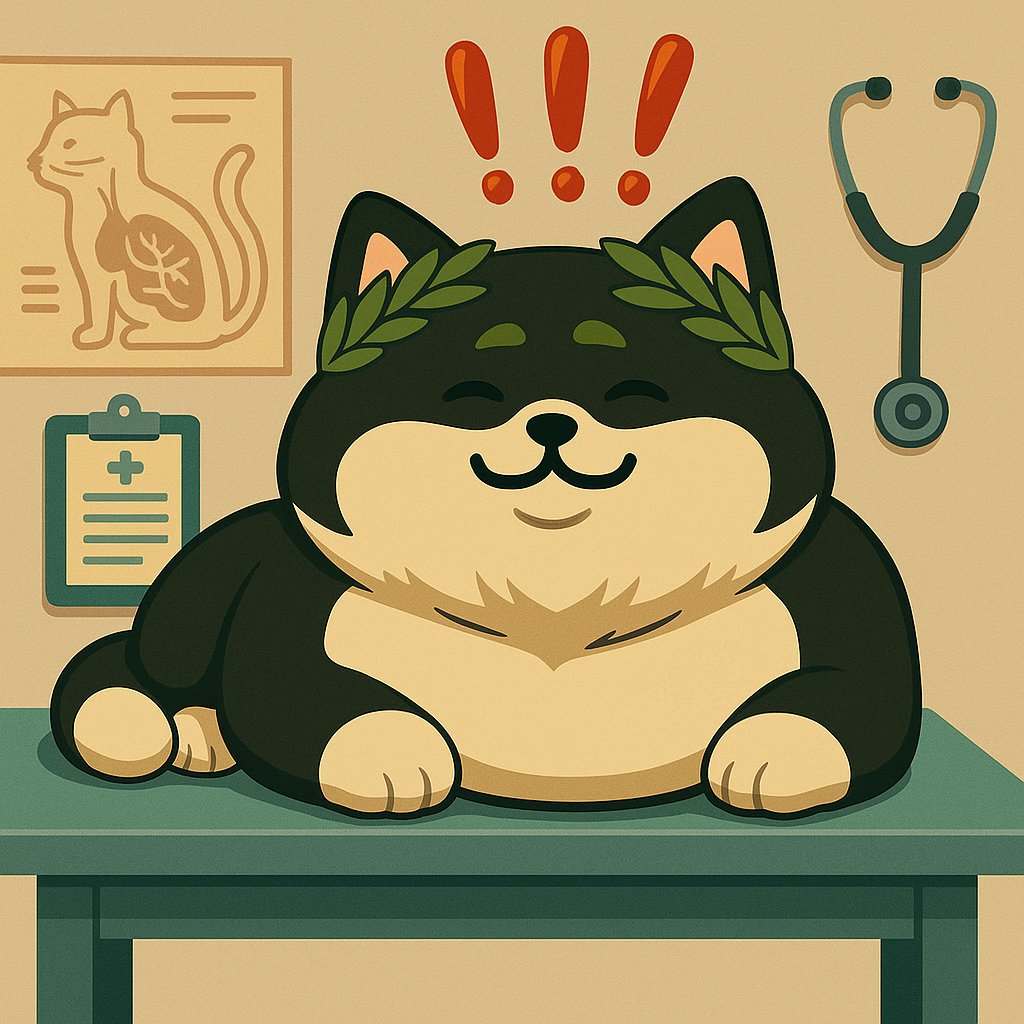 chonkusofficial's tweet image. Community is financing a vet trip for chonkus maybe as soon as next week already. People don't stop bowing for chonkus, some just need a break from time to time
