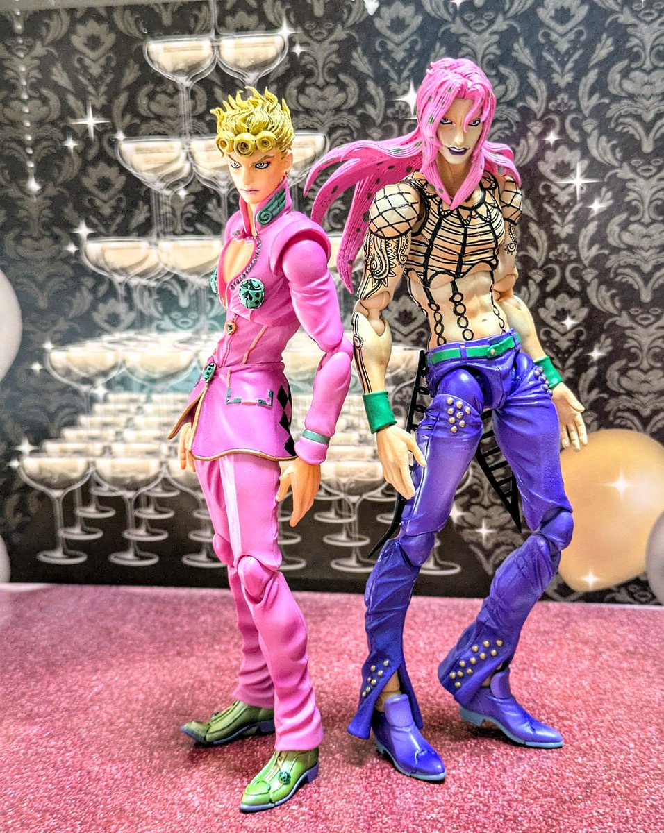 s06_daiki's tweet image. 「行こうブチャラティ」

「あぁ…ボスを倒しにな」