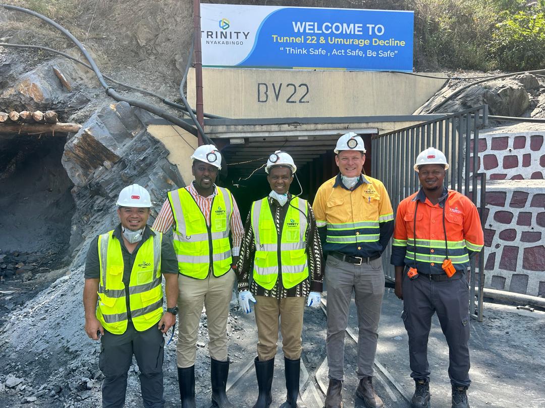 Trinity Metals (@trinity_metals) on Twitter photo βI feel encouraged to see our mining sector moving in the right direction.β A big thank you to Amb. <a href="/VincentKarega/">Vincent Karega</a>, former Minister of State in Charge of Mines & Environment, for visiting Nyakabingo Mine and recognizing the transformation led by our CEO <a href="/PeterGeleta/">Peter Geleta</a>. βI feel encouraged to see our mining sector moving in the right direction.β A big thank you to Amb. <a href="/VincentKarega/">Vincent Karega</a>, former Minister of State in Charge of Mines & Environment, for visiting Nyakabingo Mine and recognizing the transformation led by our CEO <a href="/PeterGeleta/">Peter Geleta</a>.