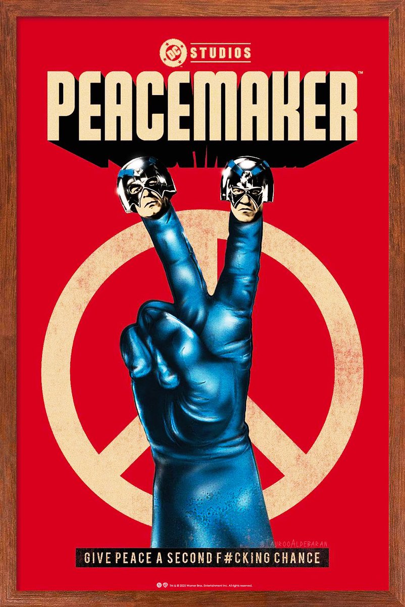 LaBatcuevadeRay's tweet image. Nuevos posters para la S2 de PEACEMAKER ✌🏻