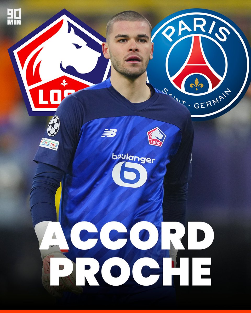 Selon les informations de Fabrizio Romano, le PSG et le LOSC sont désormais proches d'un accord pour le transfert de Lucas Chevalier 🚨 Accord déjà trouvé avec le gardien français, négociations aux dernières étapes entre Nasser Al Khelaïfi et Olivier Létang 😳