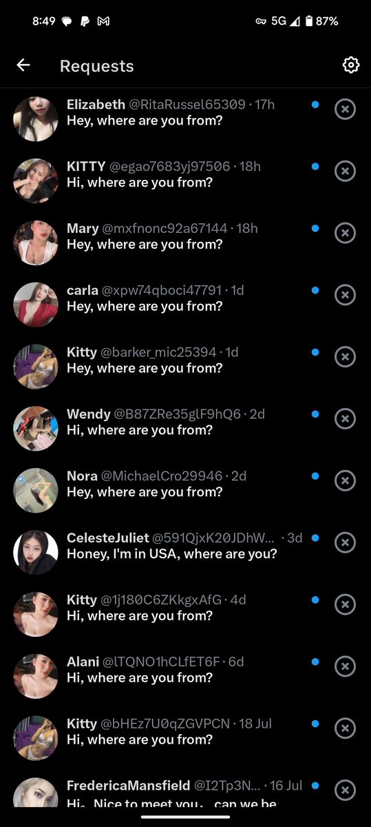 ProphetOfAsh's tweet image. Let's check my filtered messages and see how ol Elmo Musk and his end of spam and bots on Twitter is going
I have reached the point of my wrestling career that I'm moving in with Bradley Prescott IV, but in his seasonal residence of Everywhere and Nowhere.