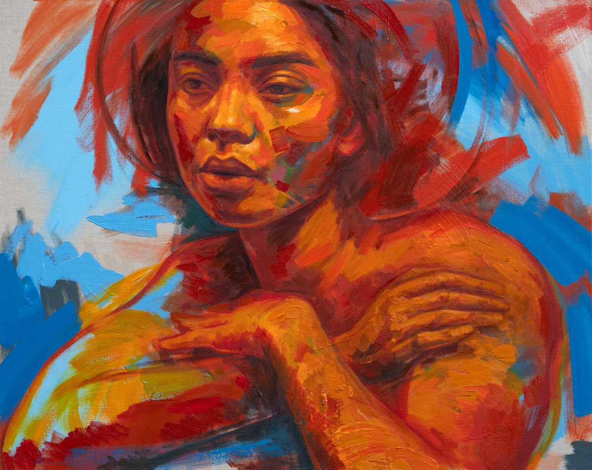 Bend, 2025, oil on linen, 80x100cm

Refraction
10 July - 31 August 2025
KUBE Gallery
26 Marcel Habetslaan, 3600, Genk, Belgium