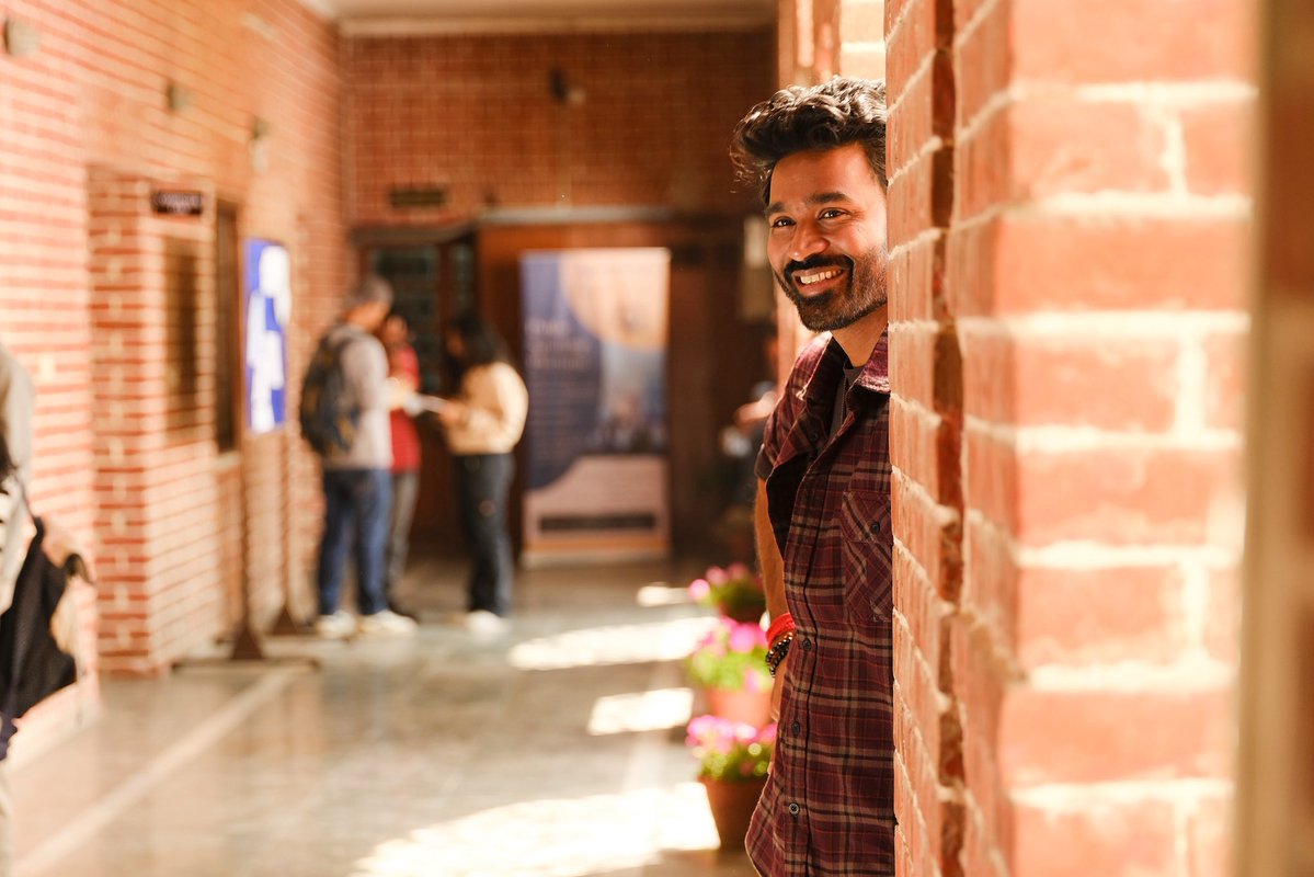 Kind, candid, and charming. Here’s to celebrating our favourite! Dhanush and Shankar, you both are an emotion, happy birthday <a href="/dhanushkraja/">Dhanush</a> ❤

#ColourYellow #AanandLRai #TereIshkMein #HappyBirthdayDhanush