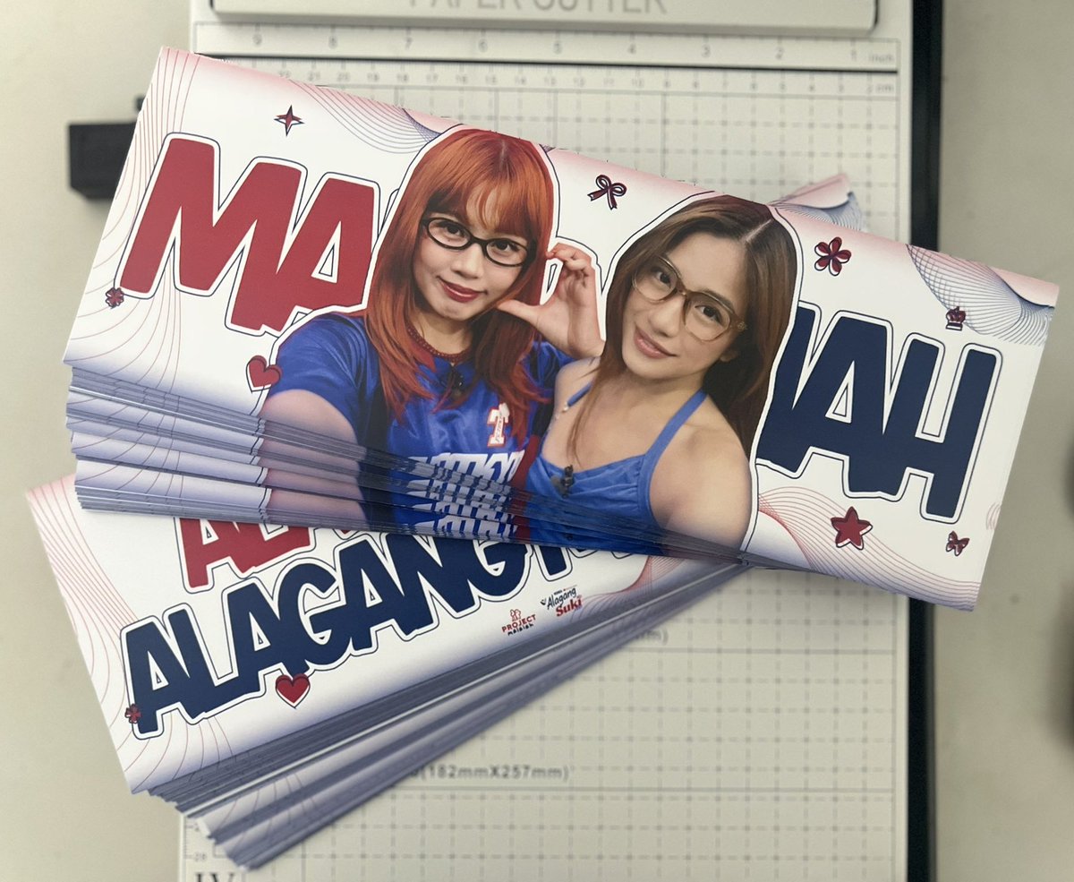 Hello Blooms and Cookies! 🍪💛🩵

Here's a sneak peek of our MALAIAH handbanners for Alagang Suki Fest 2025 this coming July 31 at the Smart Araneta Coliseum! 🫶✨

Don’t forget—these are FREE and limited edition, so make sure to check and follow the full mechanics! 

See you