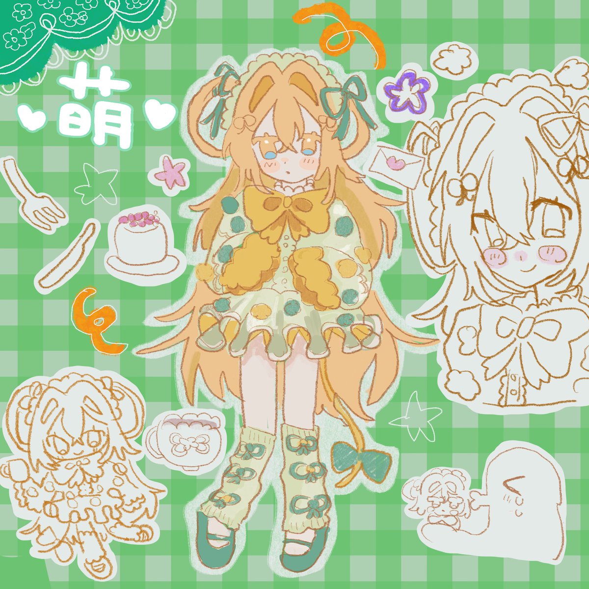 TAMAKO__25's tweet image. 萌絵🖼️