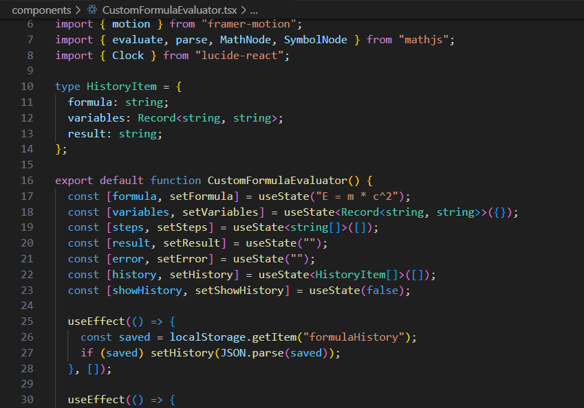 umeshsuwal_'s tweet photo. #LSPPDay58
Today, I learned to use localStorage to persist user-entered formulas, chart data, and settings in Redux state. Built a "Recent Calculations" feature and enabled auto-saving of chart preferences.
@lftechnology
#60DaysOfLearning2025 #LearningWithLeapfrog https://t.co/XRawOCPhQN