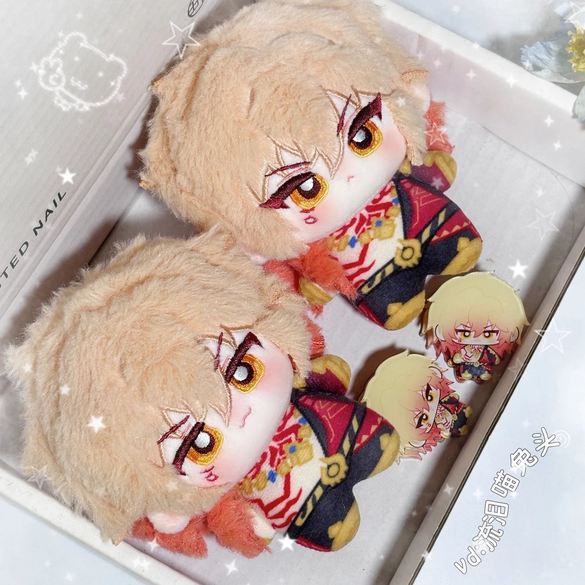 jaycmel's tweet image. [OPEN PO] Honey Cookies &amp;amp; Honey Croissant, Mydei Honkai Star Rail/HSR 10cm Printed Body Doll
❗ Close: 7 Agustus 2025, 19.00 WIB
💵 260rb DP 175rb
🧸 +Ears: 15rb

✅ Harga bersih INA, inc packing
🏡 dom. Tangerang
Pelunasan 🍊/🍏 🆗