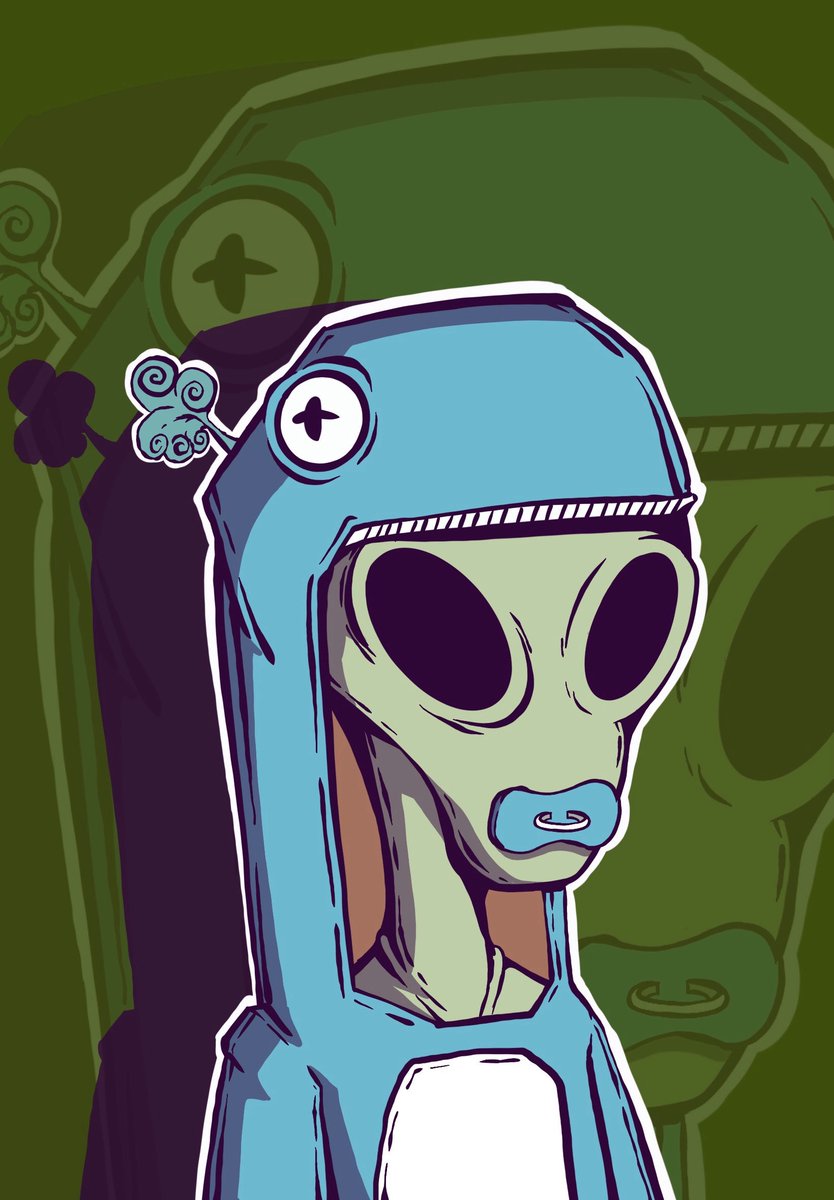 0xBabywhale5's tweet image. Finally minted my C.A.R.L and officially joined the Carl family 😁👽
Huge shoutout to @Peker_Aptosaur for the incredible art, might just be the one sparking another NFT szn on @Aptos 🔥
Y’all meet my 1/1, the Babywhale Carl 🐳👽✨